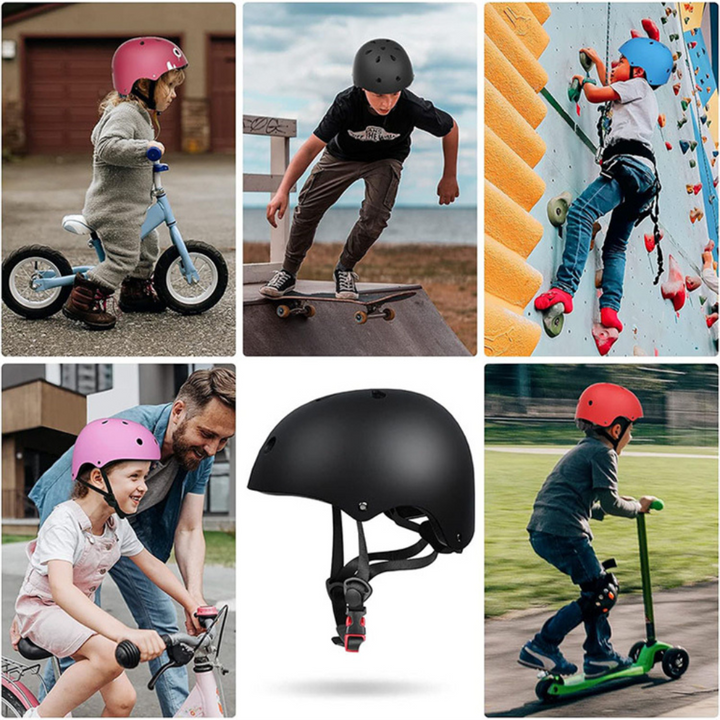 Kask rowerowy ochronny z wentylacją regulowany do jazdy na rowerze