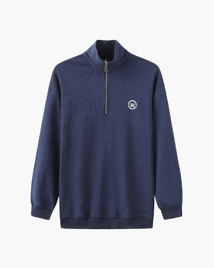 Męska bluza bawełniana rozpinana z stójką jesienna rozpinana casual
