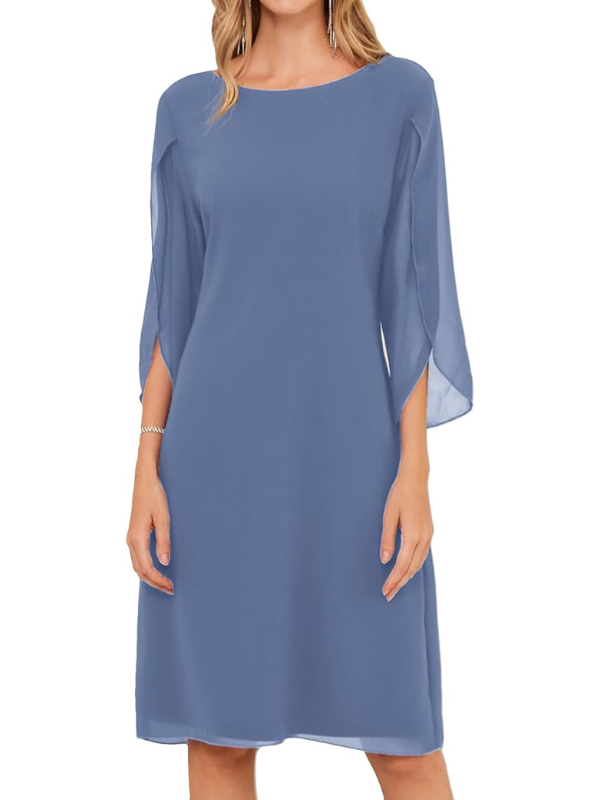 Sukienka damska bawełniana midi na wiosnę elegancka sukienka casual na co dzień