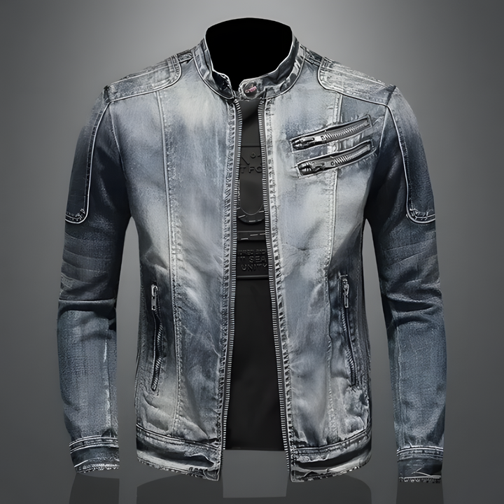 Kurtka Męska Jeansowa Bawełniana Na Wiosnę Kurtka Denim Męska Casual Z Bawełny