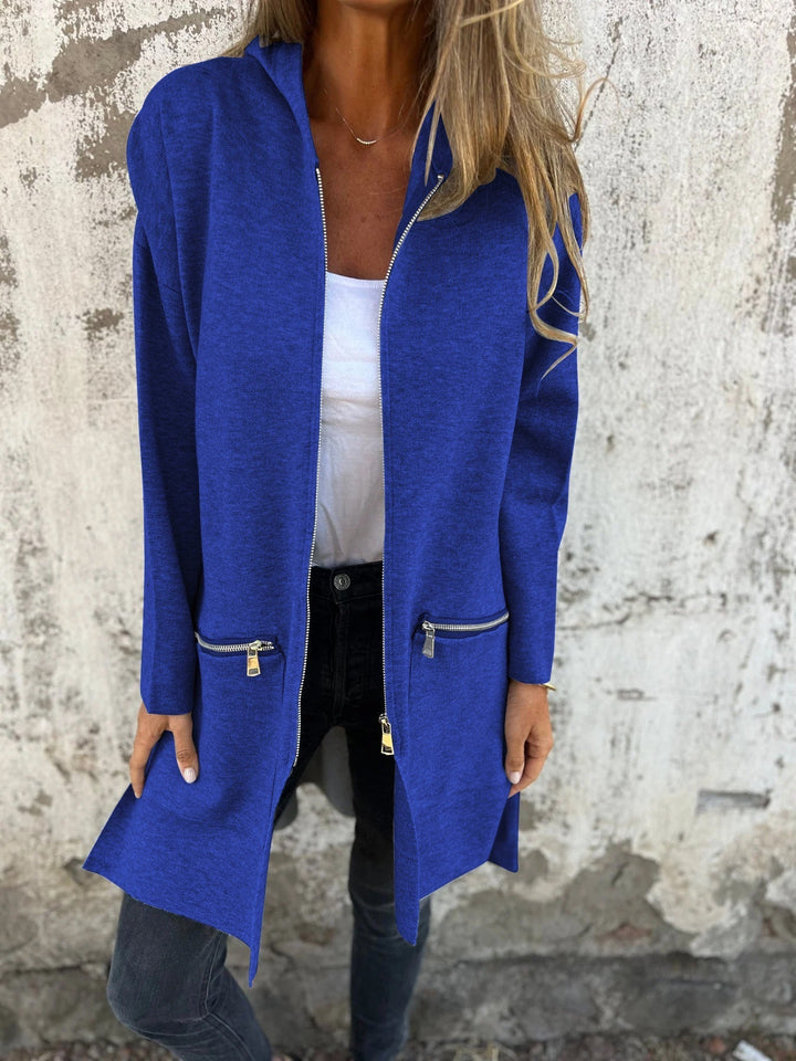 Kurtka damska bawełniana na wiosnę lekka elegancka z zamkiem modna kurtka casual