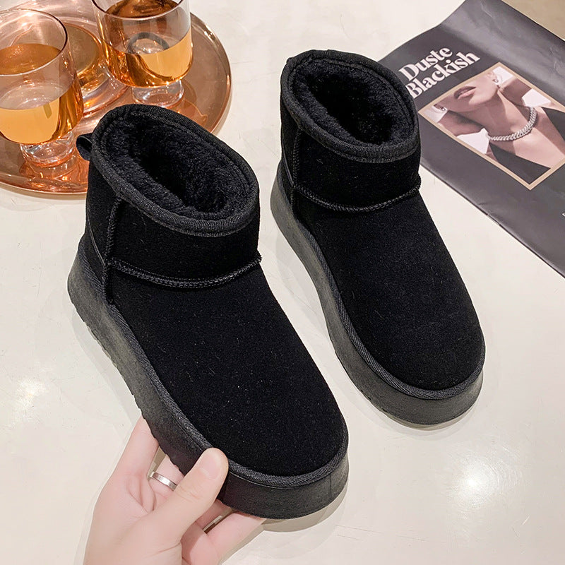 Anita - luxurious leather snow boots for outdoor adventures
