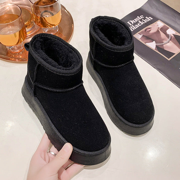 Anita - luxurious leather snow boots for outdoor adventures