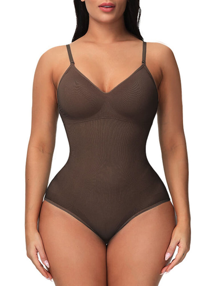 Body shaper damski z poliamidu i elastanu liftingujący lato 2026