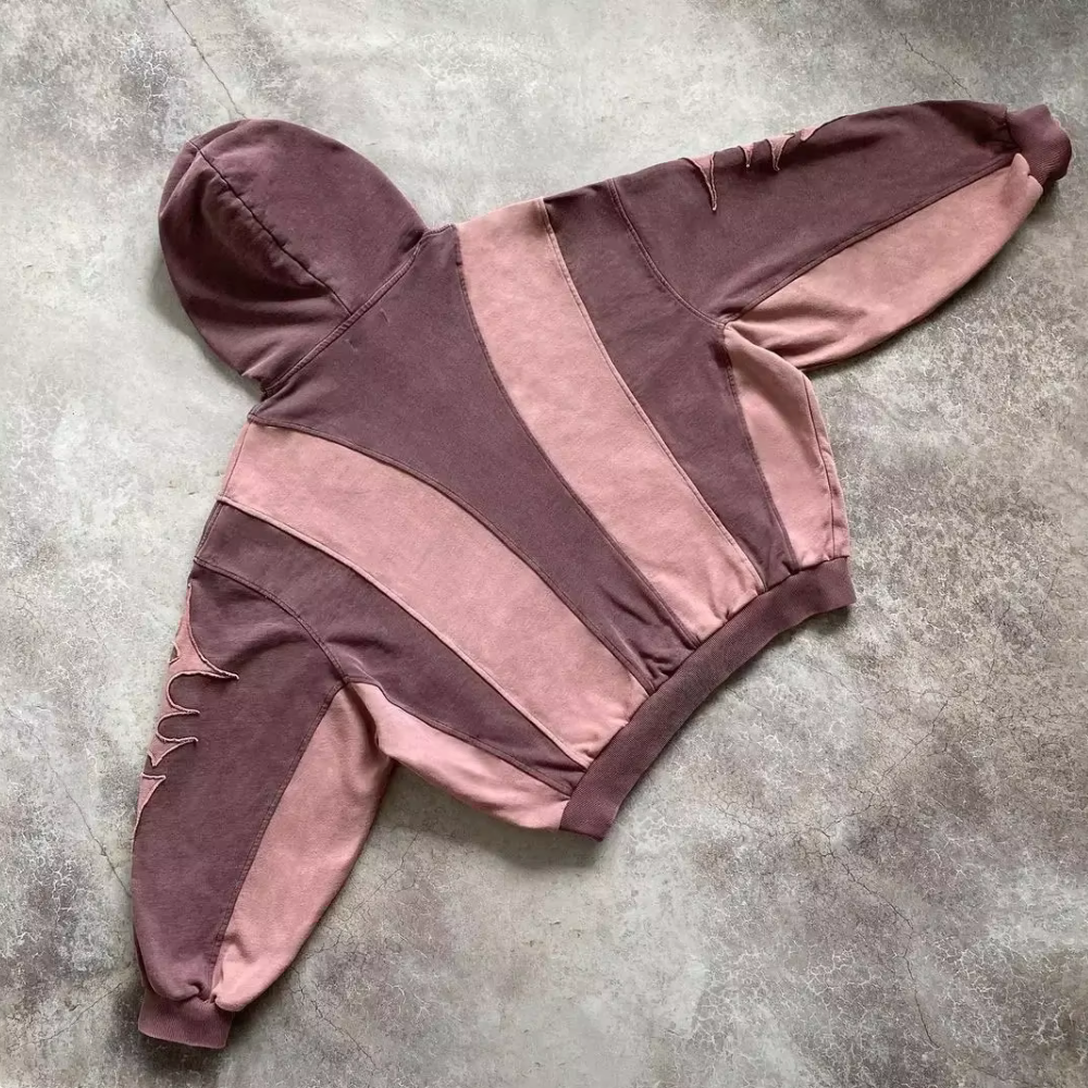 Bluza damska bawełniana z kapturem na wiosnę – bluza damska hoodie casual z bawełny