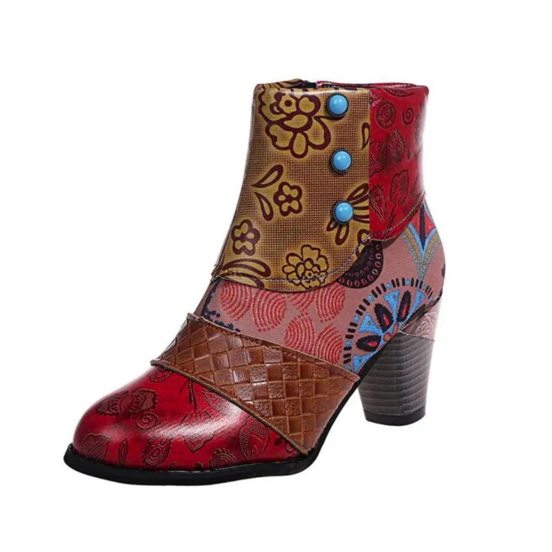 Laura - Sapatos impermeáveis em estilo retro que proporcionam um aspeto na moda