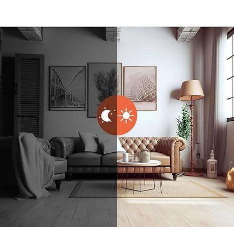 Bezprzewodowa kamera bezpieczeństwa Wi-Fi 1080P  zdalny podgląd i powiadomienia o ruchu, noktowizja