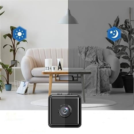 Bezprzewodowa kamera bezpieczeństwa Wi-Fi 1080P  zdalny podgląd i powiadomienia o ruchu, noktowizja