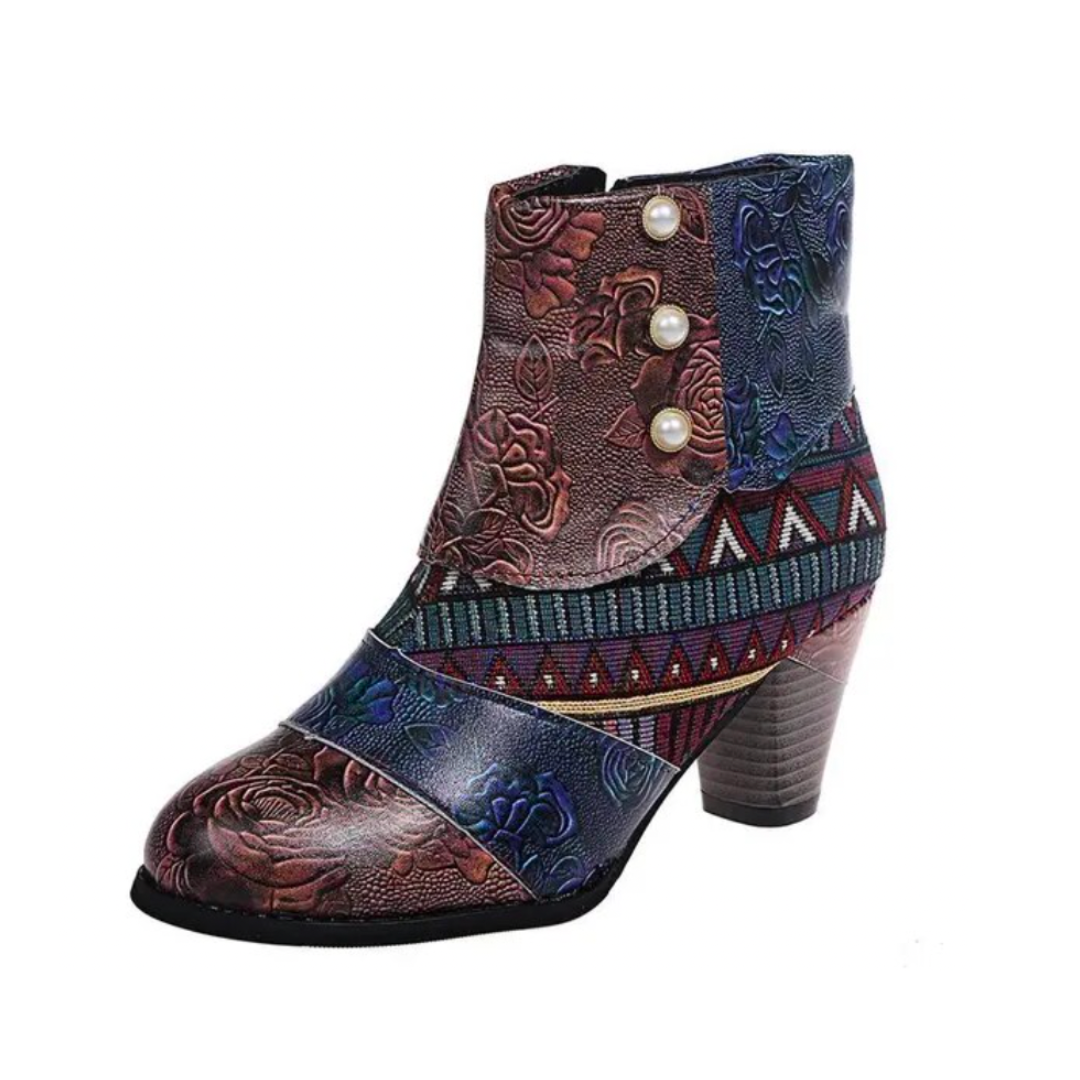 Laura - Sapatos impermeáveis em estilo retro que proporcionam um aspeto na moda