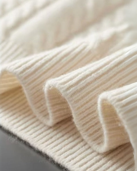 Męski sweter z wełny merino na jesień, dzianinowy sweter z zamkiem do połowy