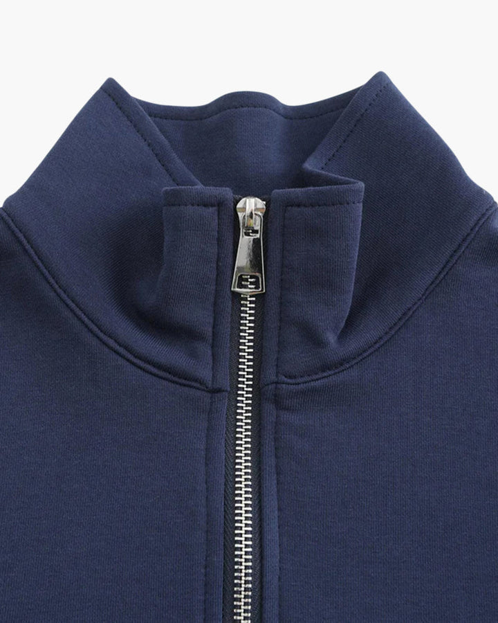 Męska bluza bawełniana rozpinana z stójką jesienna rozpinana casual
