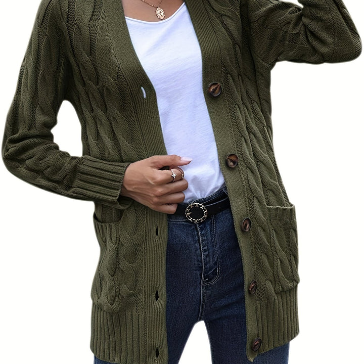 Kamizelka damska dzianinowa z dzianiny na jesień elegancka klasyczna stylizacja