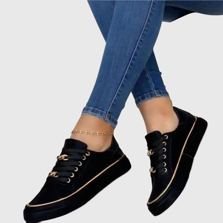 Wygodne buty ortopedyczne damskie ze skóry na sezon jesienny stabilne obuwie