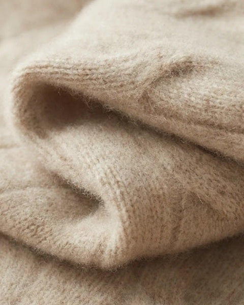 Męski sweter z wełny merino na jesień, dzianinowy sweter z zamkiem do połowy