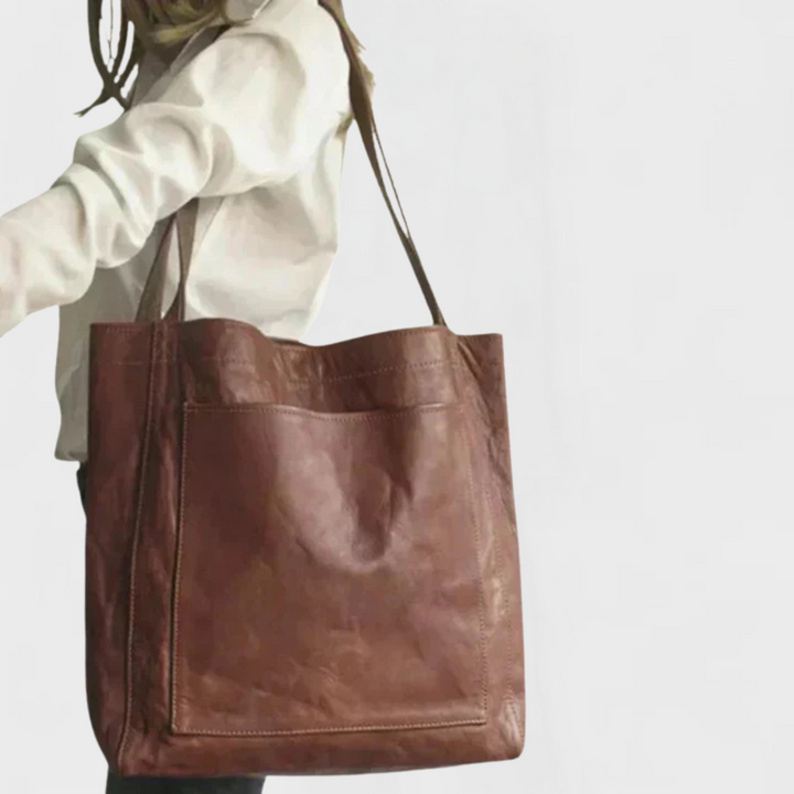 Torebka damska ze skóry na ramię elegancka torba crossbody do codziennego użytku na jesień
