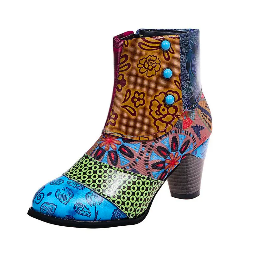 Laura - Sapatos impermeáveis em estilo retro que proporcionam um aspeto na moda