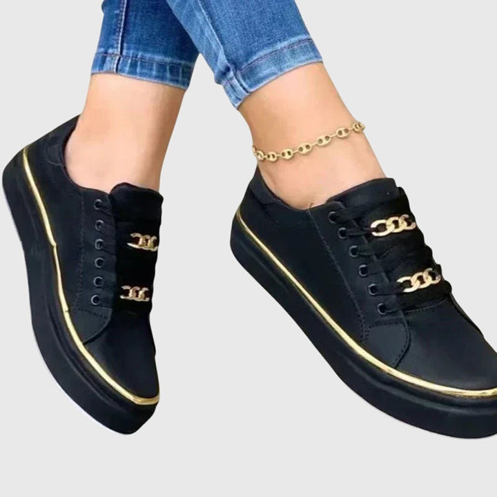 Wygodne buty ortopedyczne damskie ze skóry na sezon jesienny stabilne obuwie
