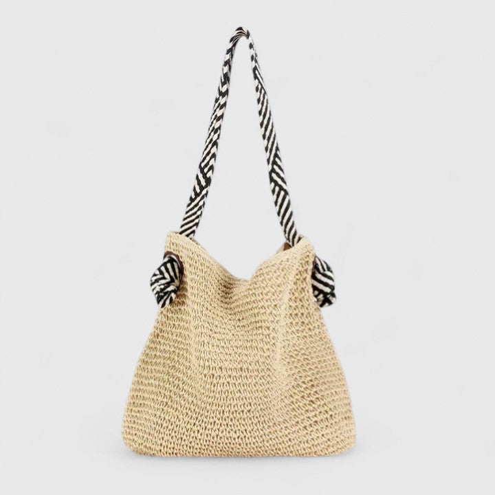 Torebka damska pleciona boho elegancka torba na ramię na sezon jesienny