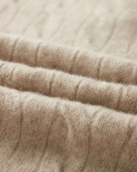 Męski sweter z wełny merino na jesień, dzianinowy sweter z zamkiem do połowy