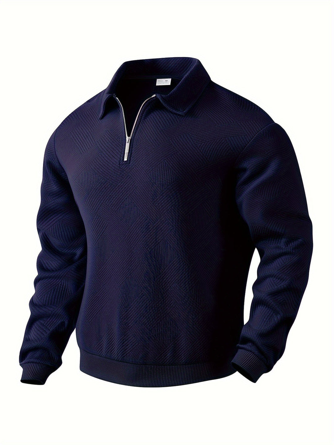 Sweter męski wełniany z zamkiem półgolf dzianinowy sweter męski na wiosnę styl casual