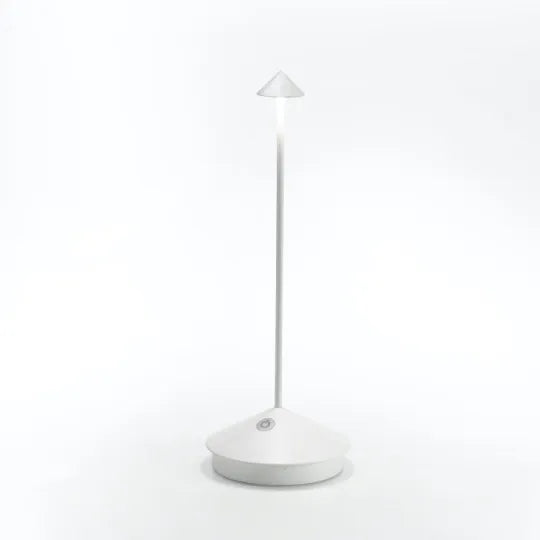 Candeeiro de secretária LED sem fios moderno em alumínio com dimmer para secretária