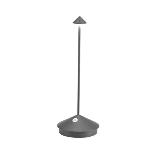 Candeeiro de secretária LED sem fios moderno em alumínio com dimmer para secretária