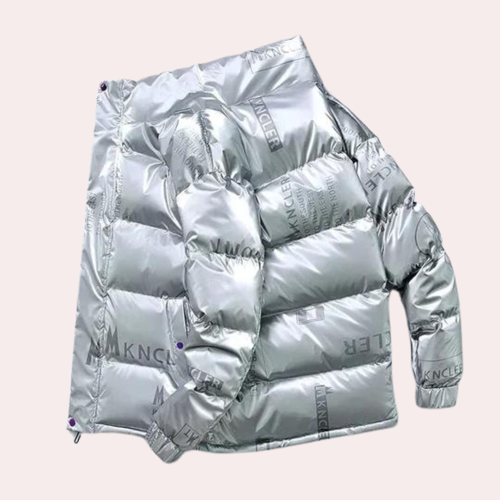 Liliana - Stylish men's winter jacket Alfred with a hood
