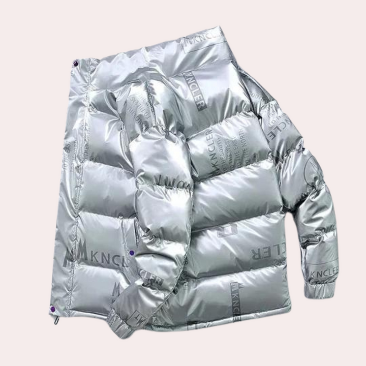 Liliana - Stylish men's winter jacket Alfred with a hood