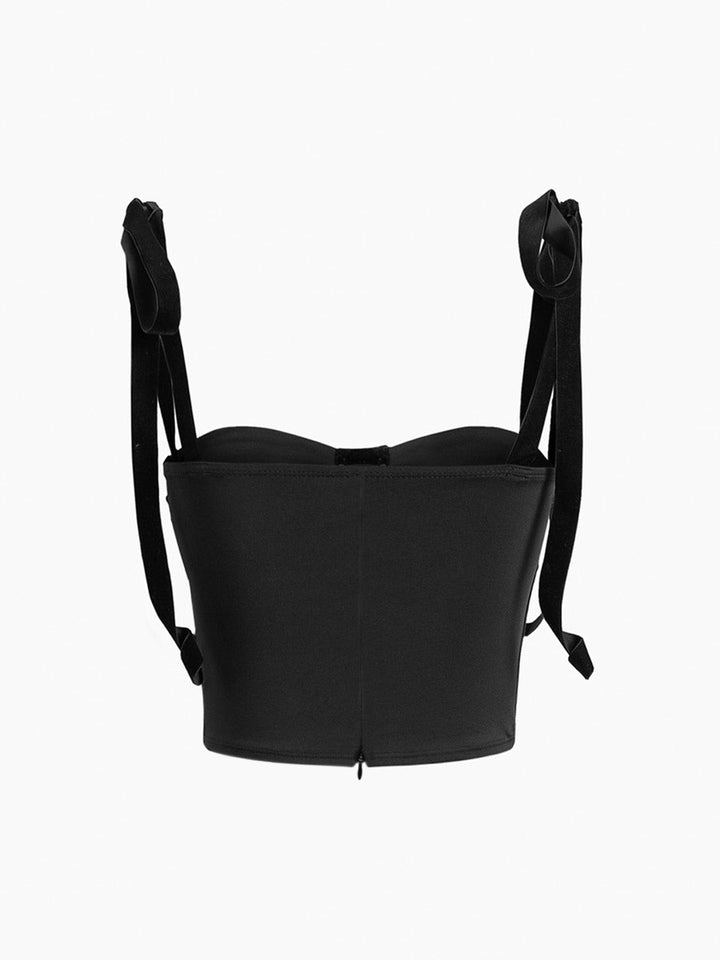 Gorset damski z siateczki elegancki top damski na wiosnę dopasowany top wieczorowy