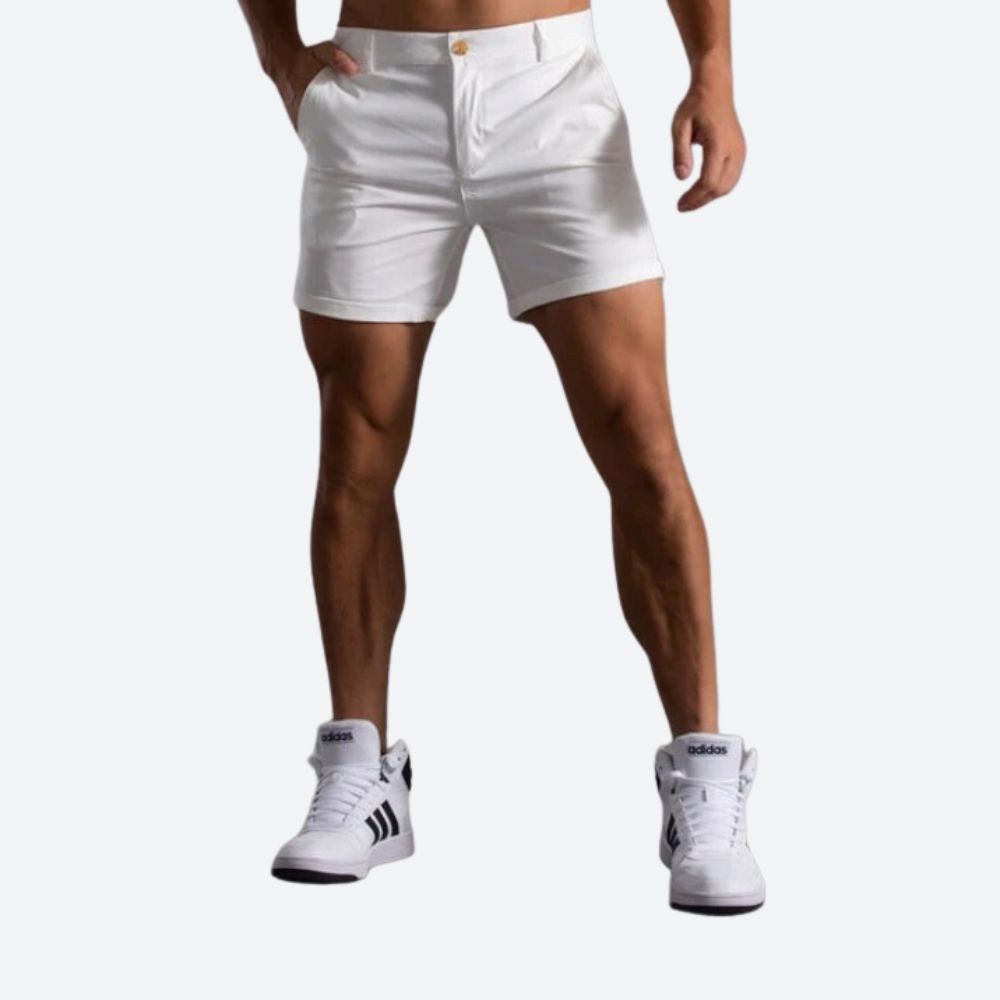 Szorty męskie bawełniane na wiosnę – krótkie spodenki casualowe i sportowe męskie