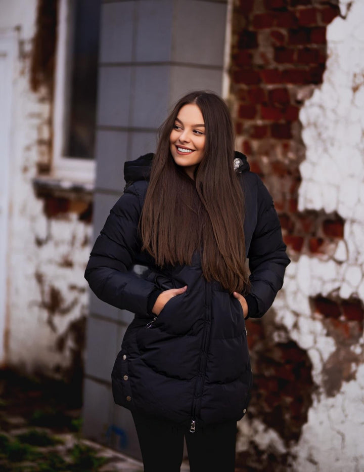 Maria™ - Ciepły Płaszcz Pluszowy Sherpa