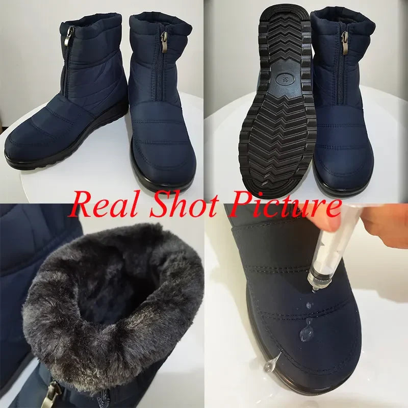 Amelia - Sapatos elegantes para o inverno, resistentes nos dias frios