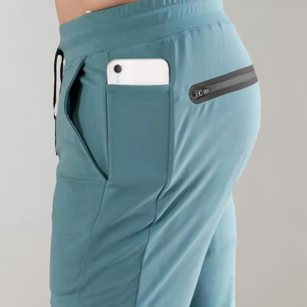 Spodnie męskie dresowe bawełniane slim fit sportowe na wiosnę do biegania fitness
