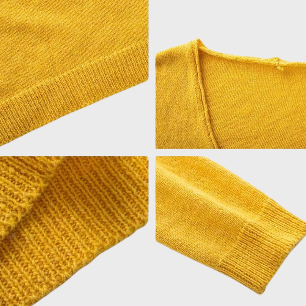 Lena - Modny sweter damski z dzianiny na każdą okazję