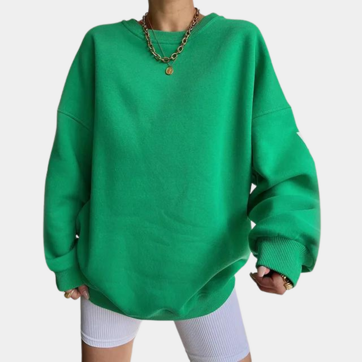 Bluza damska bawełniana wiosenna oversize casualowa modna bluza damska sportowa