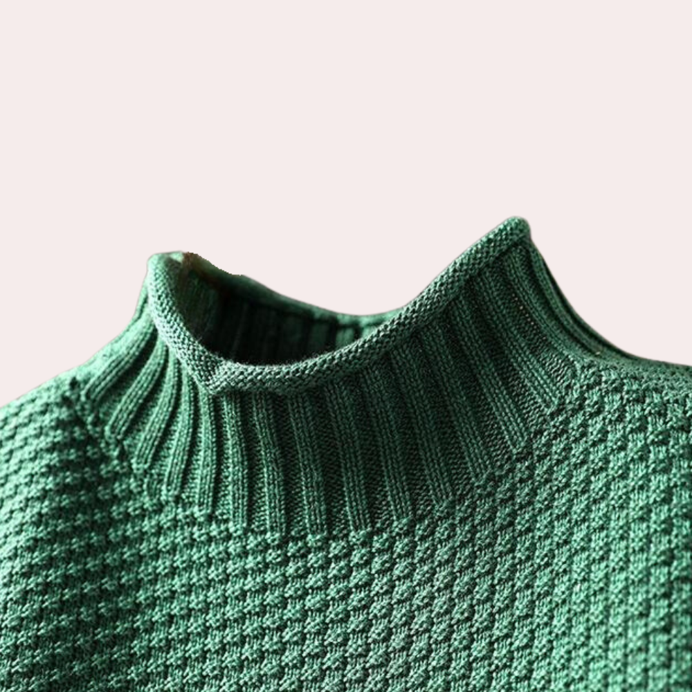 Sweter damski wełniany oversize wiosenny ciepły luźny dzianinowy casualowy