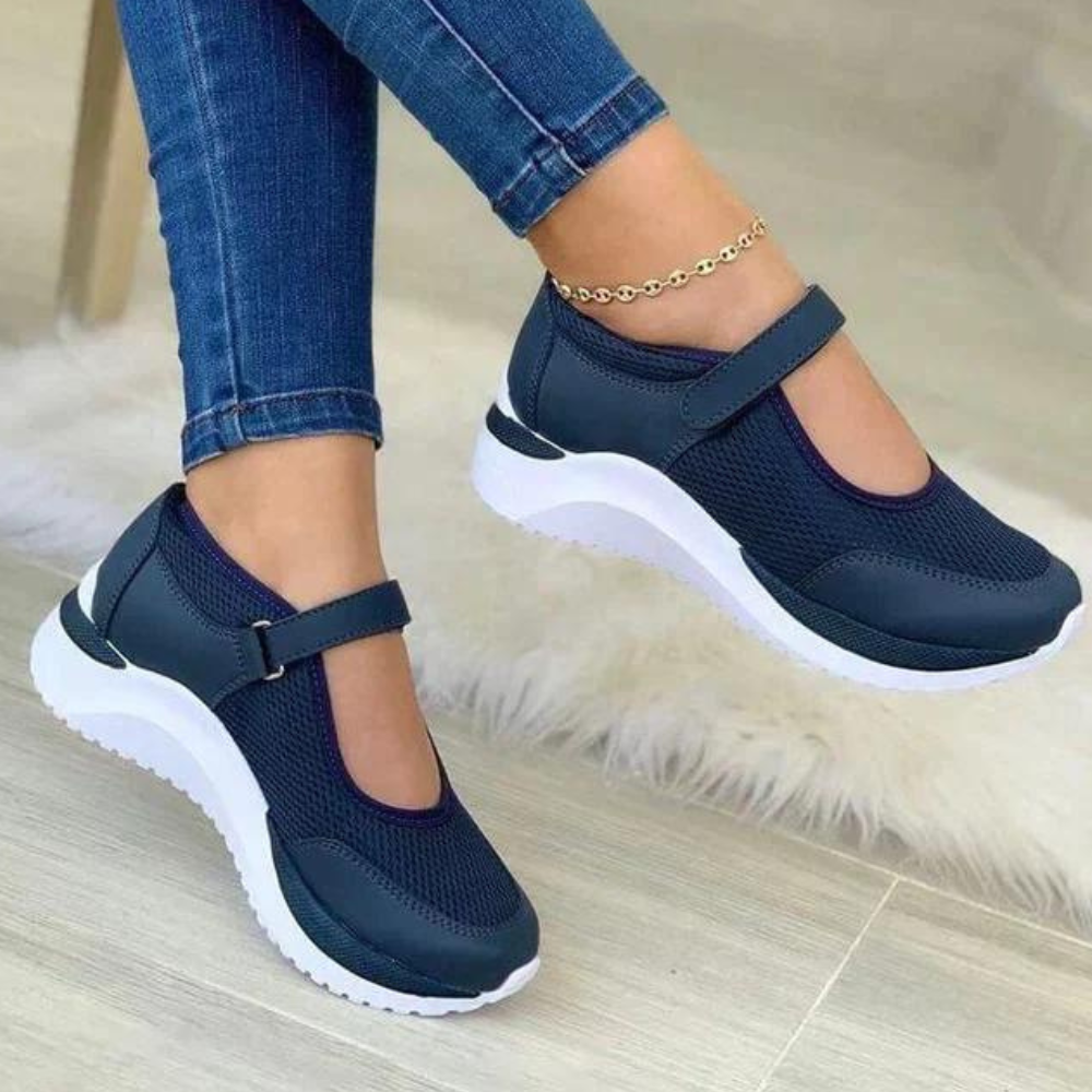Buty damskie sportowe siateczkowe oddychające na wiosnę lekkie sneakersy wygodne