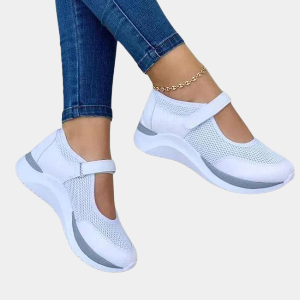 Buty damskie sportowe siateczkowe oddychające na wiosnę lekkie sneakersy wygodne