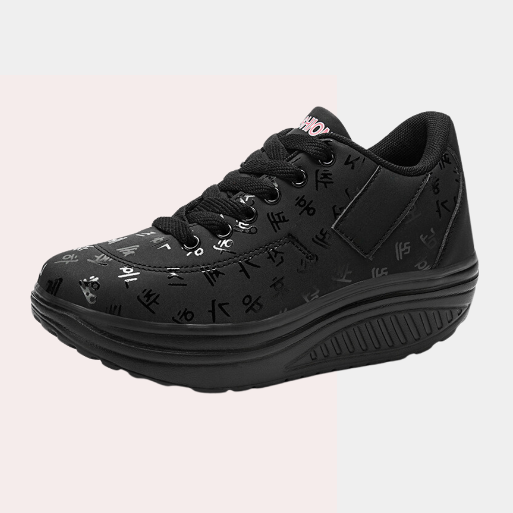 Sneakersy damskie skórzane sportowe buty casual na sezon wiosna-lato komfortowe