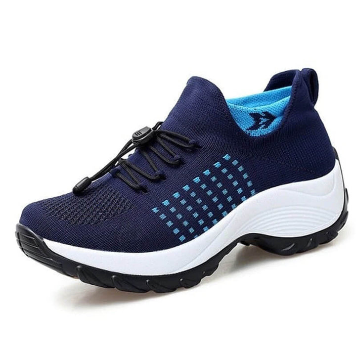 Buty ortopedyczne damskie sneakersy sportowe z siatką na wiosnę wygodne buty do chodzenia