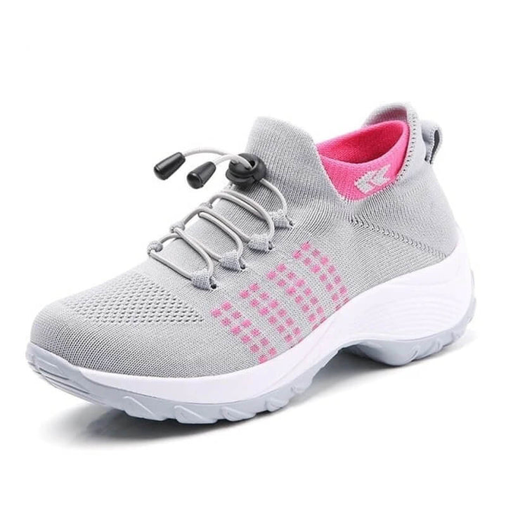 Buty ortopedyczne damskie sneakersy sportowe z siatką na wiosnę wygodne buty do chodzenia