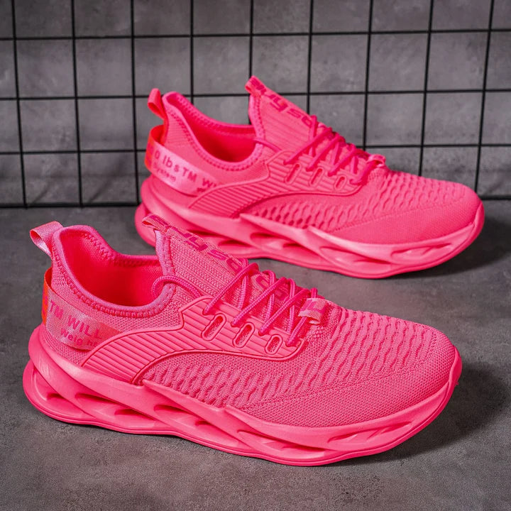 Sneakersy damskie sportowe z dzianiny na sezon jesienny wygodne obuwie codzienne