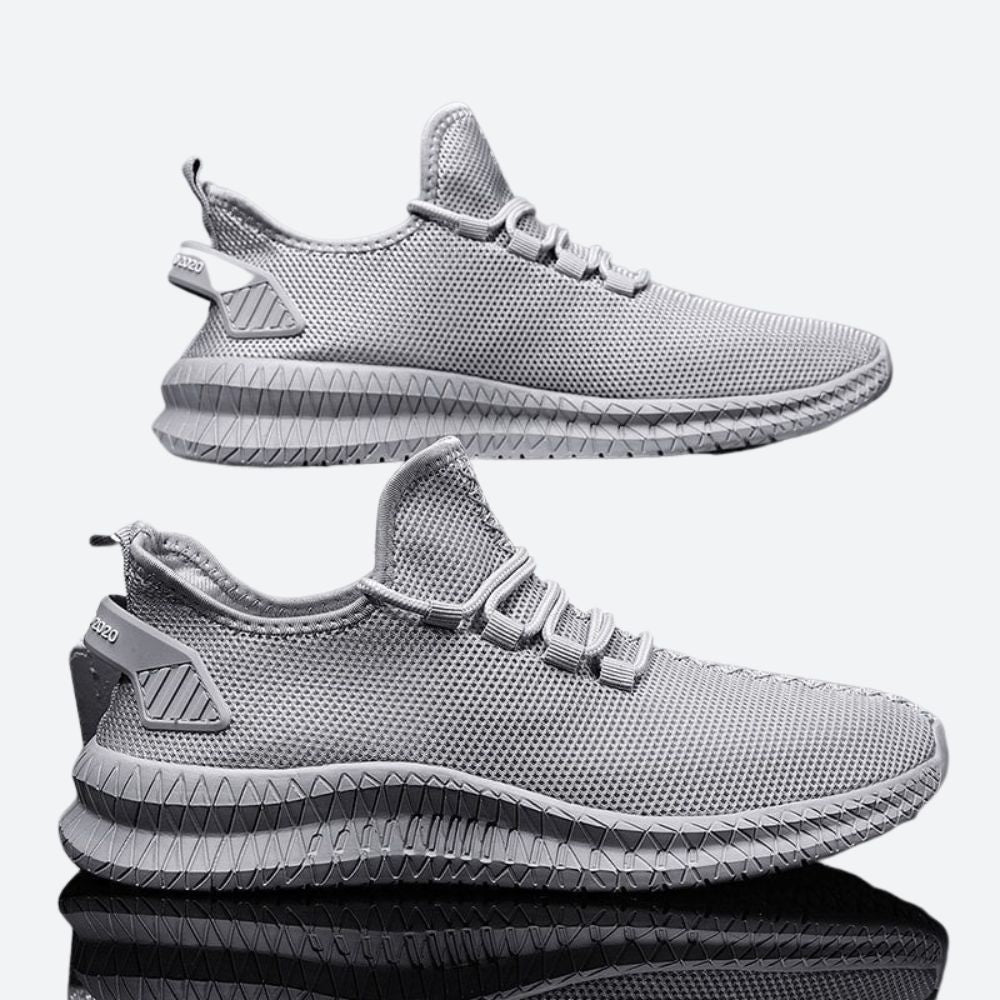 Męskie Buty Sportowe z Oddychającej Dzianiny – Lekkie Sneakersy na Wiosnę i Lato