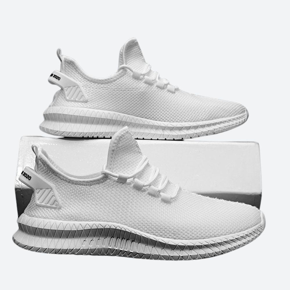 Męskie Buty Sportowe z Oddychającej Dzianiny – Lekkie Sneakersy na Wiosnę i Lato