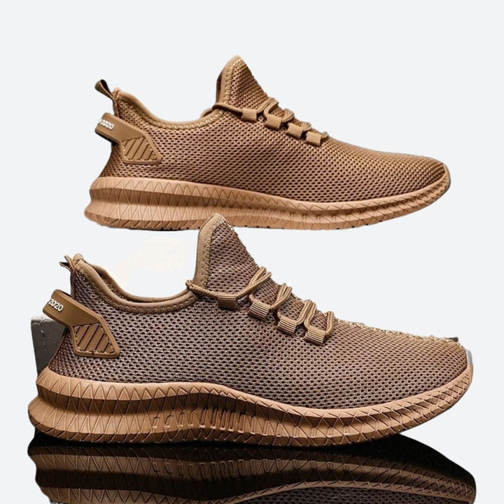 Męskie Buty Sportowe z Oddychającej Dzianiny – Lekkie Sneakersy na Wiosnę i Lato