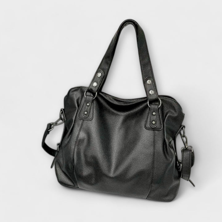 Torebka damska hobo ze skóry ekologicznej na ramię i crossbody na sezon jesienny