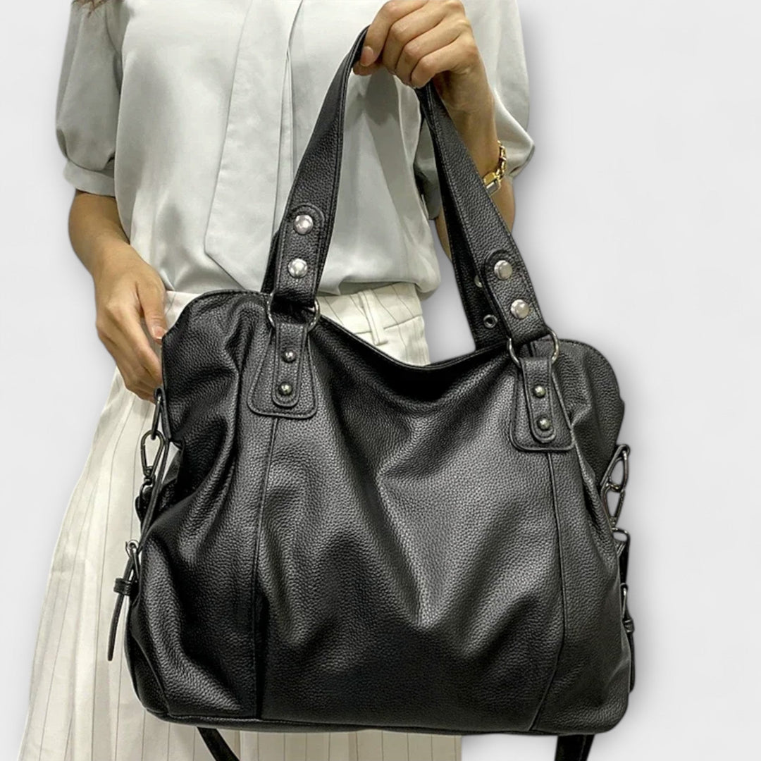 Torebka damska hobo ze skóry ekologicznej na ramię i crossbody na sezon jesienny