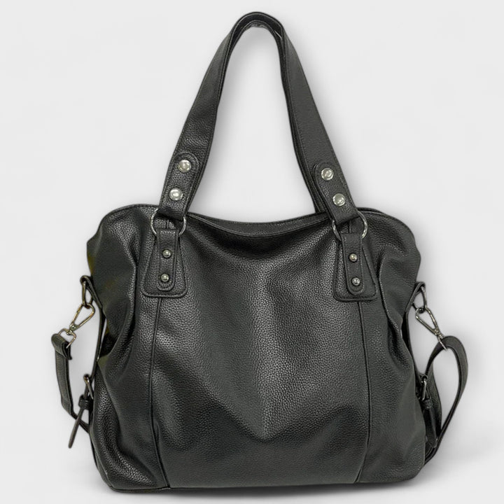 Torebka damska hobo ze skóry ekologicznej na ramię i crossbody na sezon jesienny