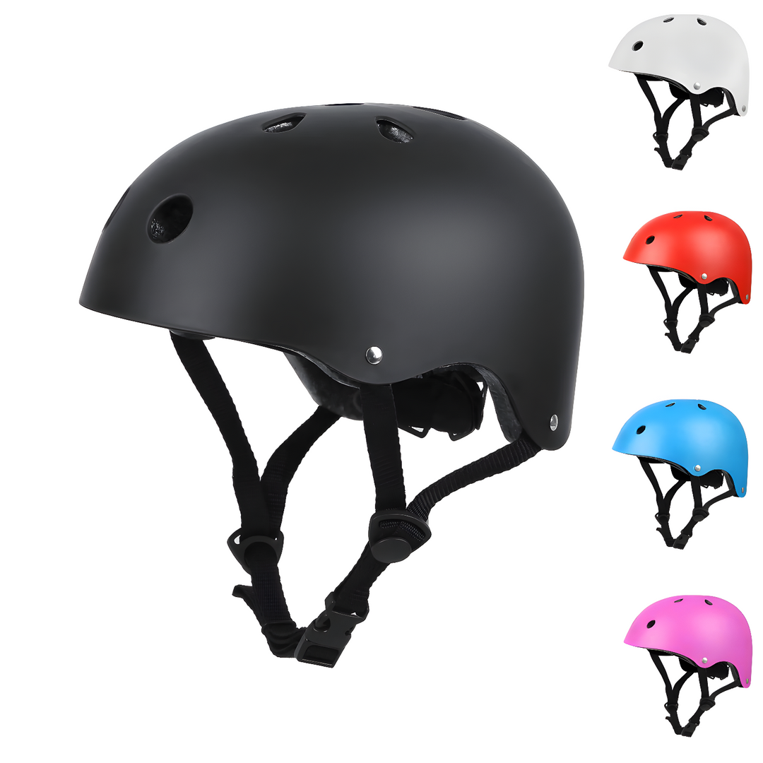 Kask rowerowy ochronny z wentylacją regulowany do jazdy na rowerze
