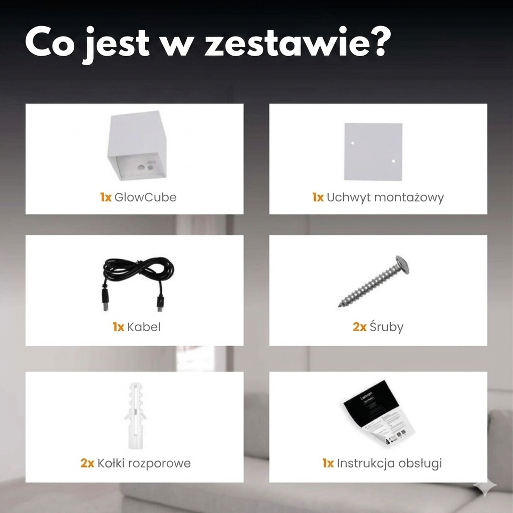 Kinkiet LED bezprzewodowy z czujnikiem ruchu akumulatorowy do salonu sypialni korytarza